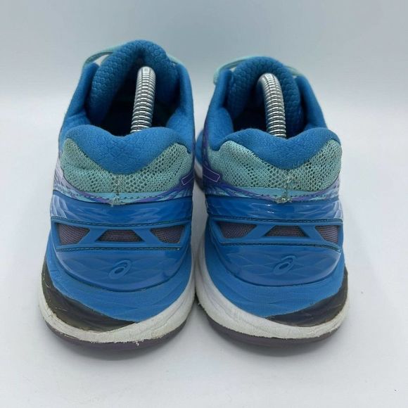 ASICS Gel Nimbus 18 Women’s Size 9.5 D Running Shoes T651N Blue & Purple - Picture 3 of 10